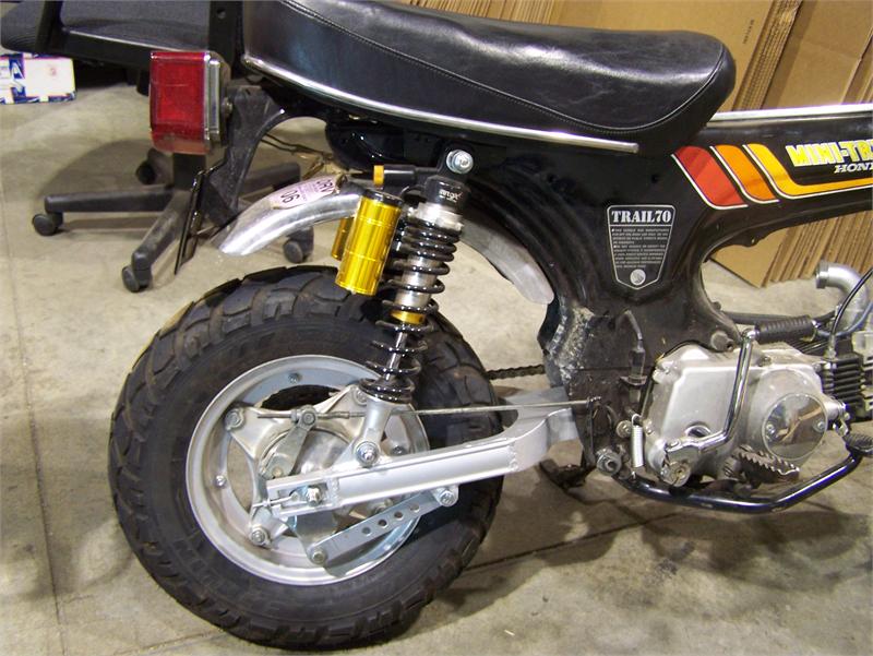 EXTENDED CT70 REAR SWINGARM KIT +2"