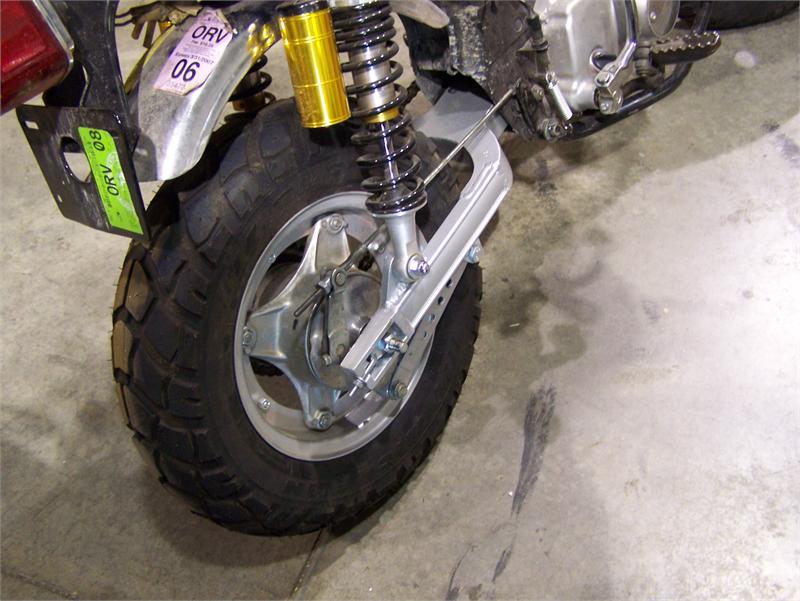 EXTENDED CT70 REAR SWINGARM KIT +2"